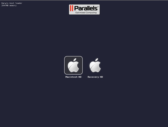 parallels for mac 10.9.5